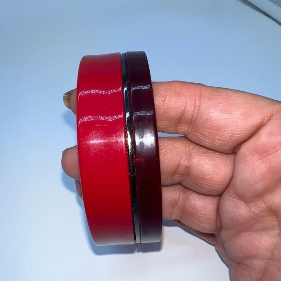 Vintage Lucite Bangle Bracelet - Picture 3 of 6